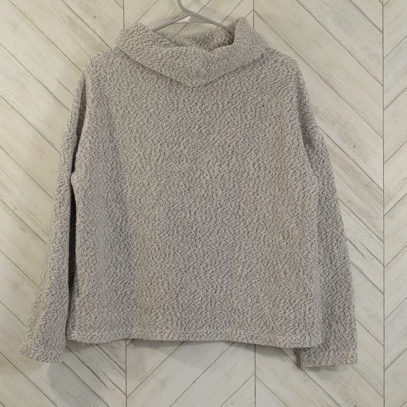 a new day white/gray turtle neck long sleeve sweater size L - Picture 2 of 2